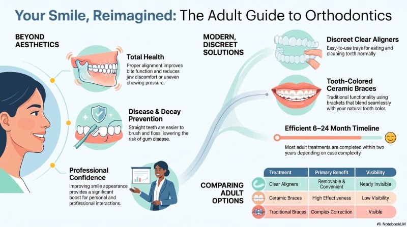 Adult Orthodontic Treatment Options