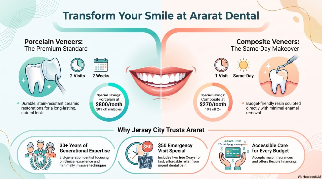 Ararat Dental veneers