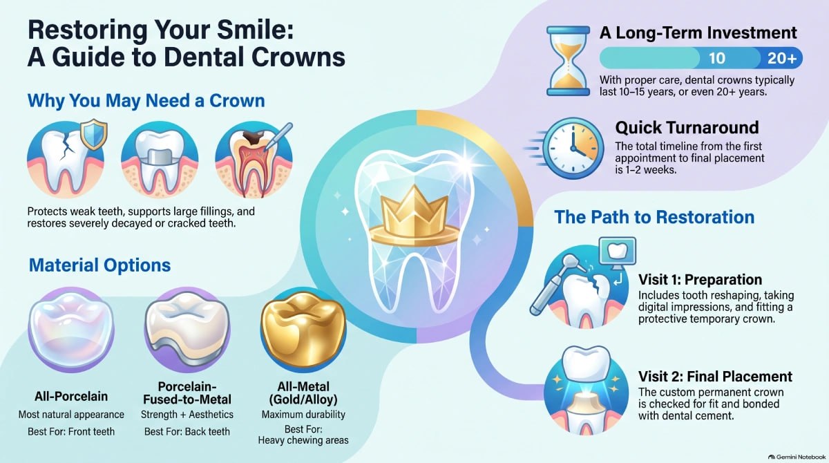 Dental crown in Jersey City, NJ